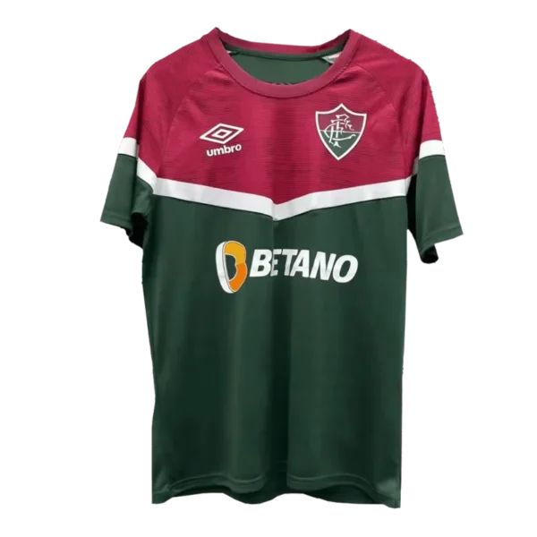 Fluminense FC  2023/24 Pre-Match Jersey Red&Green Replica - Image 10