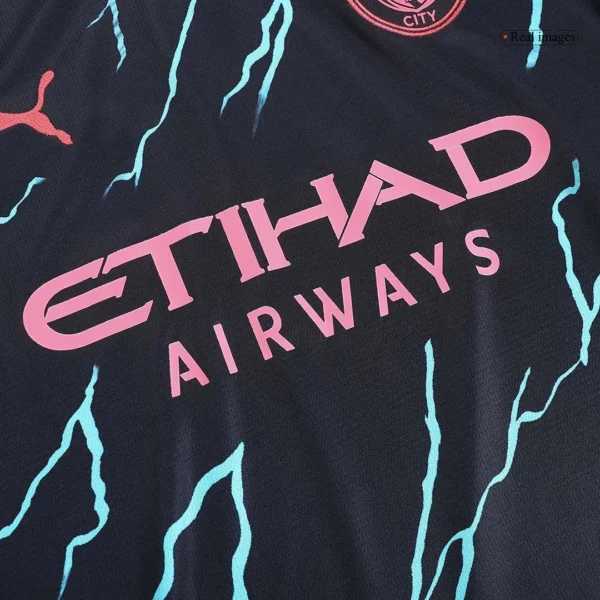 2023/24 Manchester City Third Long Sleeve Jersey - Image 8