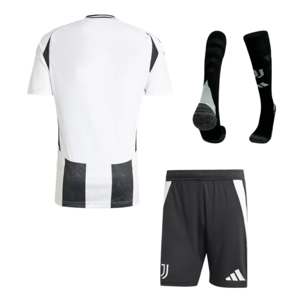 2024-25 Juventus Home Custom Full Soccer Kit -Save The Children - Image 2