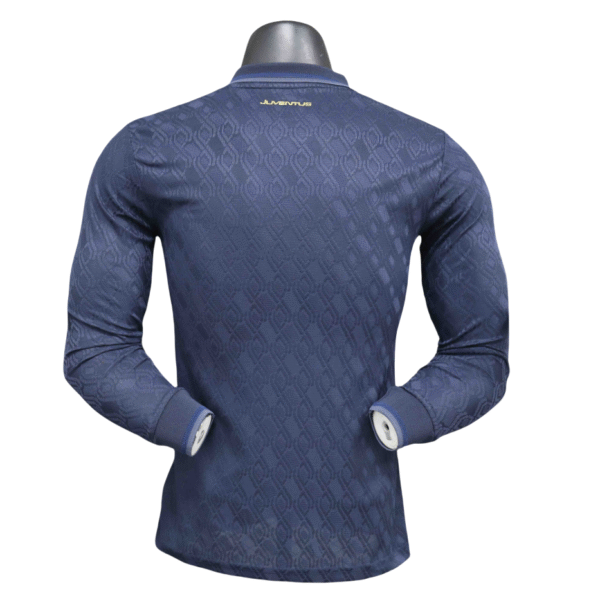 24-25 Juventus Away Soccer Jersey Player Version Long Sleeve - Image 2